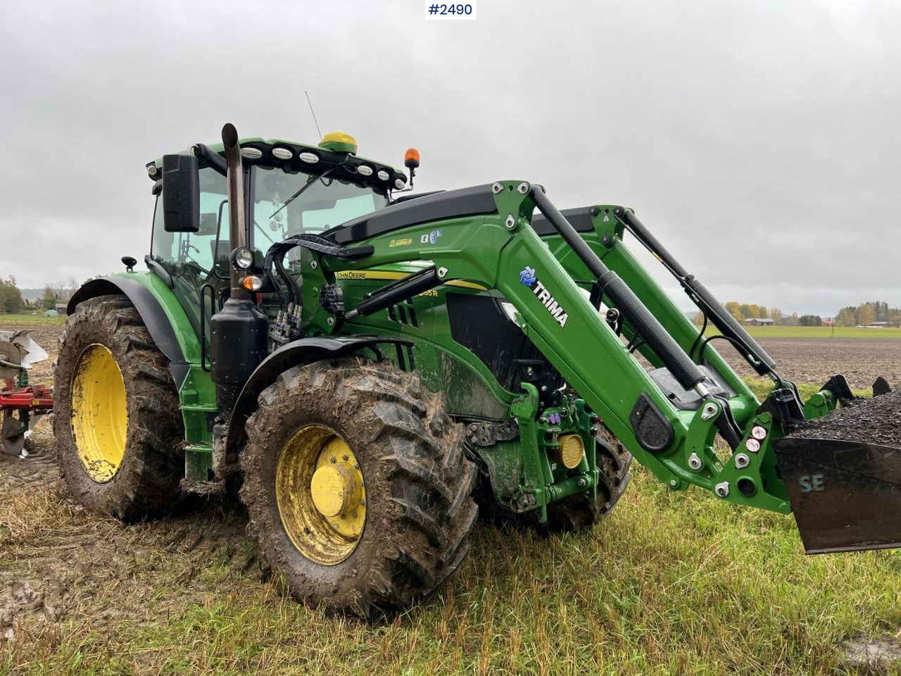 JOHN DEERE 6155R Agricultural tractor - Traktorius: foto 2 JOHN DEERE 6155R Agricultural tractor - Traktorius: foto 2