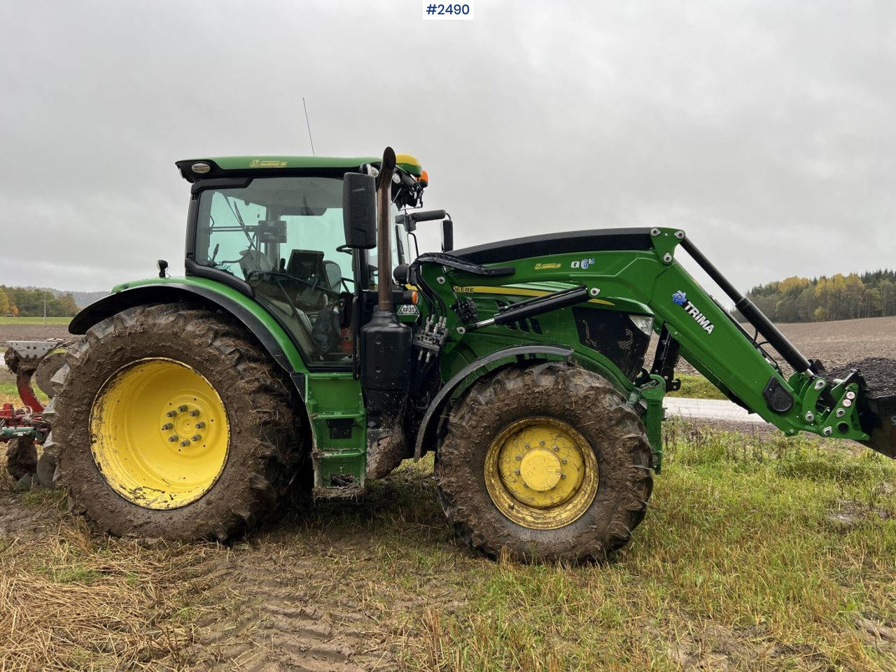 JOHN DEERE 6155R Agricultural tractor - Traktorius: foto 3 JOHN DEERE 6155R Agricultural tractor - Traktorius: foto 3