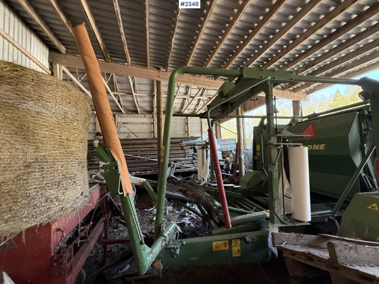 Pašarų tvarkymo technika Krone Combi pack Multi-Cut 1500 round baler: foto 9