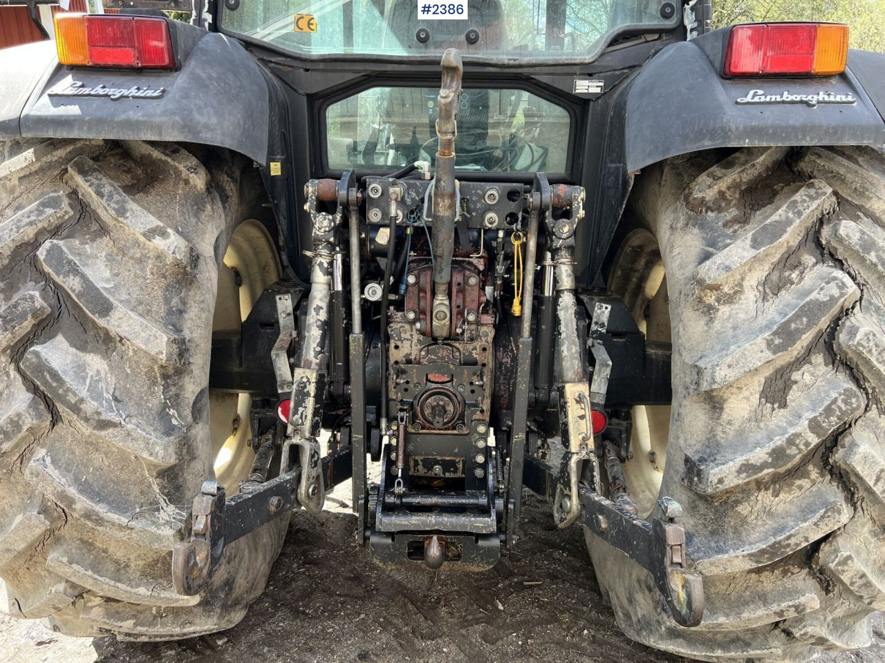 Traktorius Lamborghini Racing 165DT Tractor: foto 12