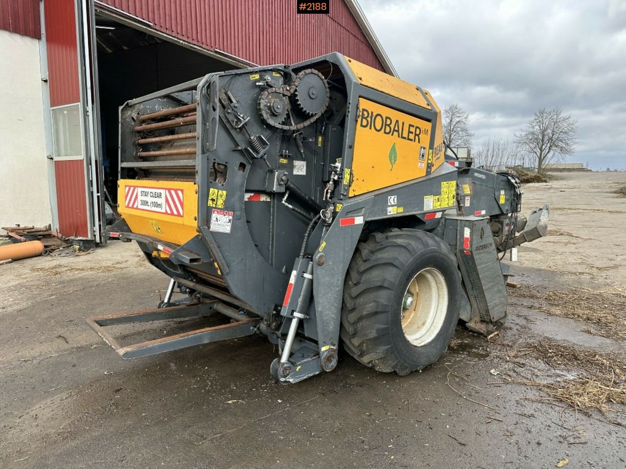 Baler Anderson Biobaler WB-55 - Miško technika: foto 2 Baler Anderson Biobaler WB-55 - Miško technika: foto 2