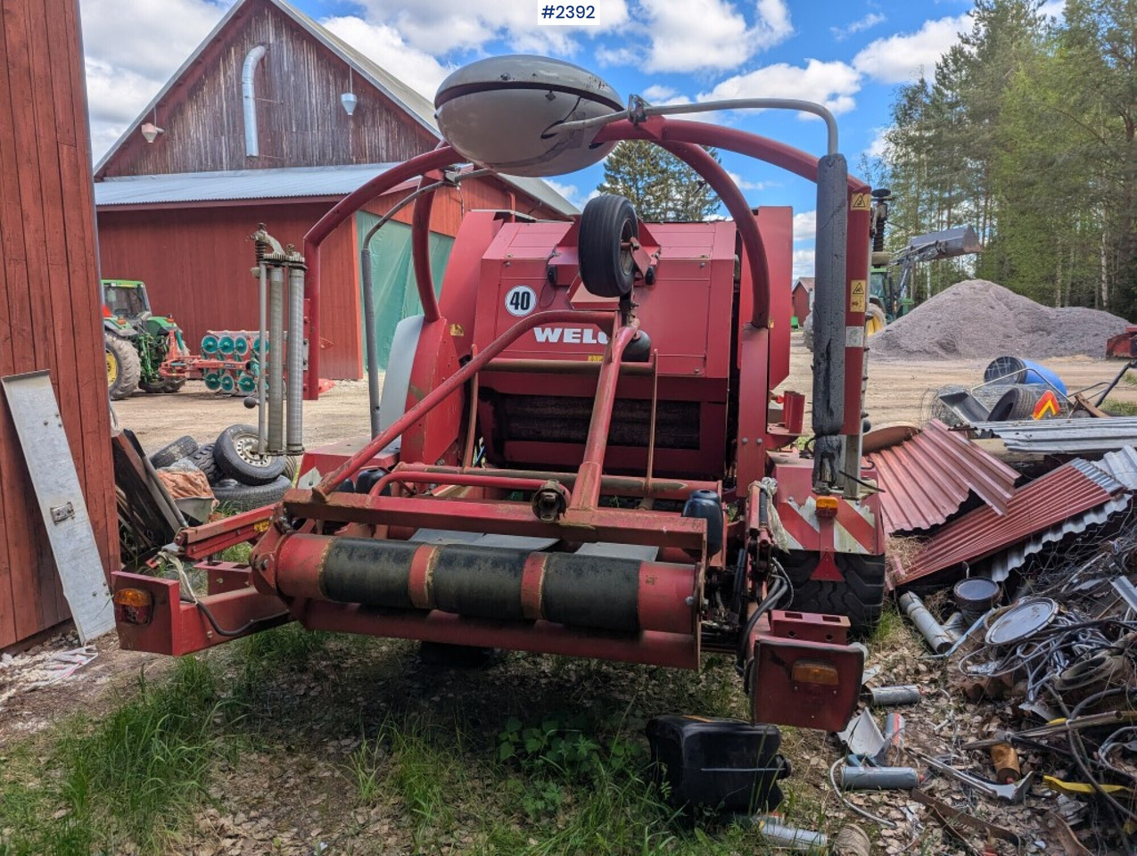 Round baler / Combination baler Welger double action 220 profi - Pašarų tvarkymo technika: foto 4 Round baler / Combination baler Welger double action 220 profi - Pašarų tvarkymo technika: foto 4