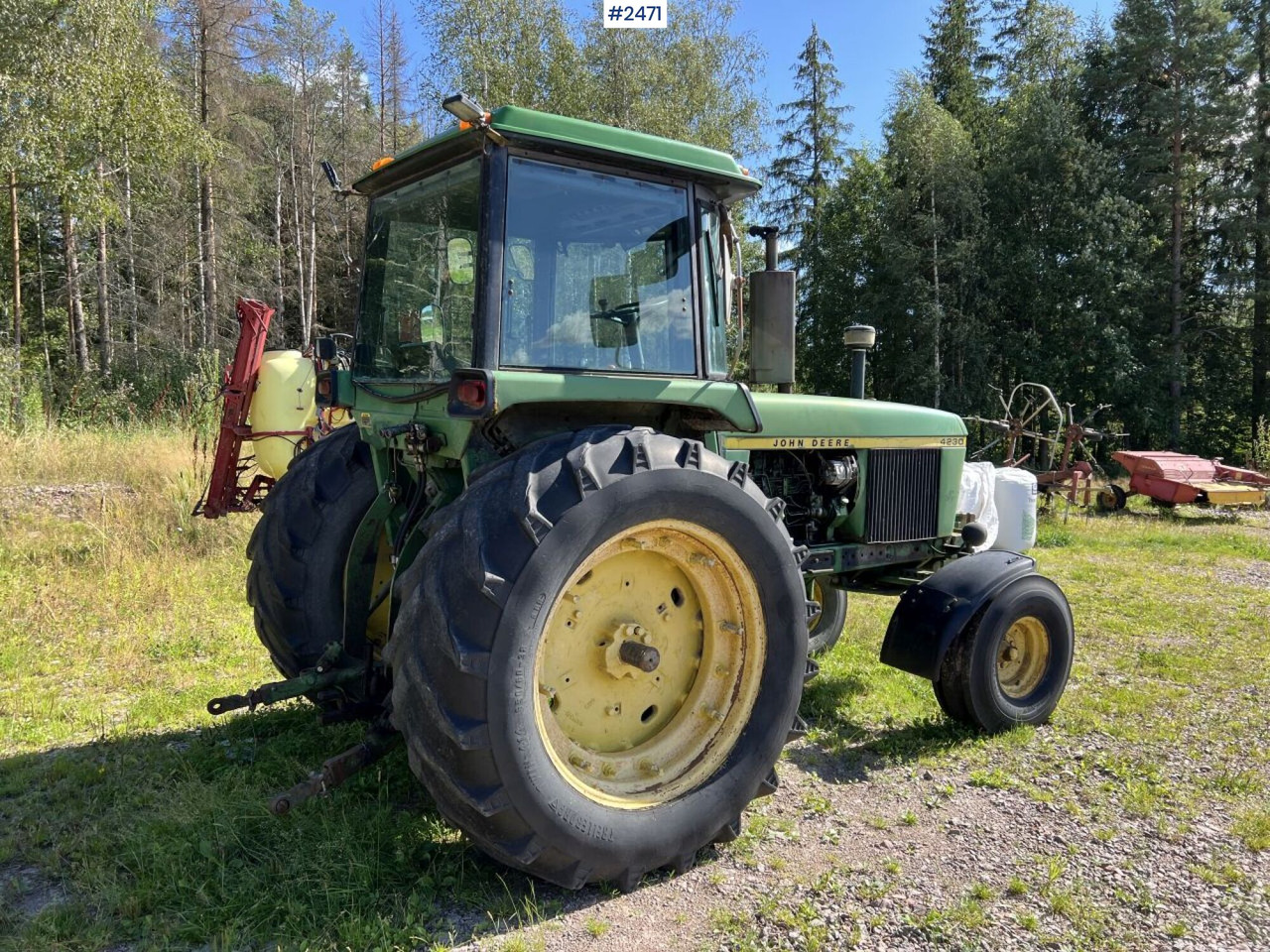 Traktor, John Deere 4230 PS - Traktorius: foto 5 Traktor, John Deere 4230 PS - Traktorius: foto 5