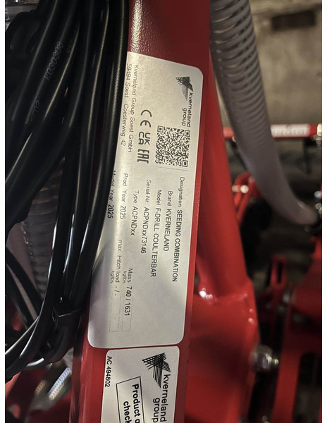 Kverneland CB 3000 3 punt - Kombinuota sėjamoji: foto 5 Kverneland CB 3000 3 punt - Kombinuota sėjamoji: foto 5