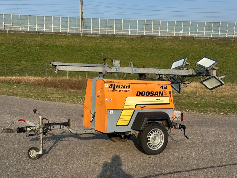 Doosan Allmand Night-Light Pro mobiele lichtmast LED - Apšvietimo bokštas: foto 2 Doosan Allmand Night-Light Pro mobiele lichtmast LED - Apšvietimo bokštas: foto 2