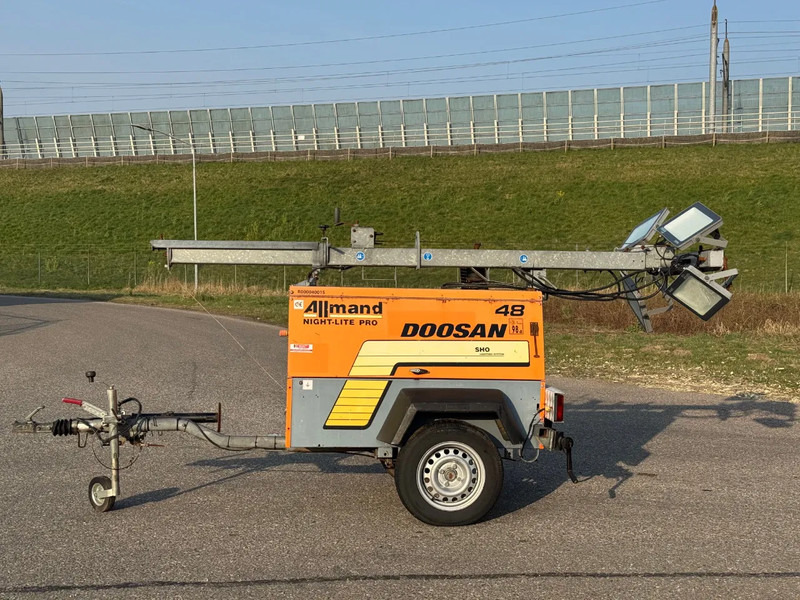 Doosan Allmand Night-Light Pro mobiele lichtmast LED - Apšvietimo bokštas: foto 3 Doosan Allmand Night-Light Pro mobiele lichtmast LED - Apšvietimo bokštas: foto 3
