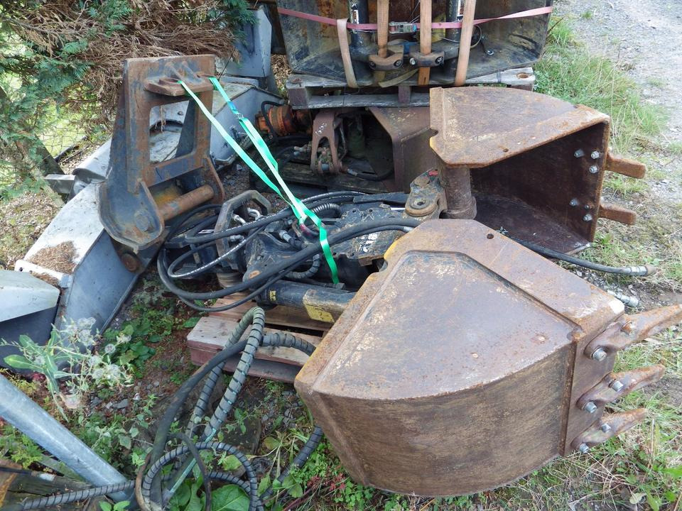 Greifer Kinshofer C18 60 mit Lehnhoff MS10 - Greiferini kausa - Statybinė technika: foto 2 Greifer Kinshofer C18 60 mit Lehnhoff MS10 - Greiferini kausa - Statybinė technika: foto 2