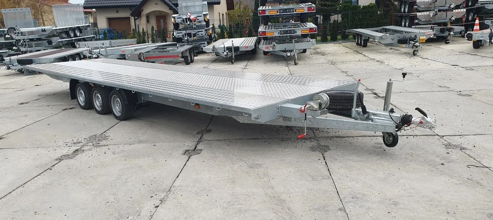 Niewiadów Indiana 8,5 x 2,1 Blacha - Autovežis priekaba: foto 1 Niewiadów Indiana 8,5 x 2,1 Blacha - Autovežis priekaba: foto 1