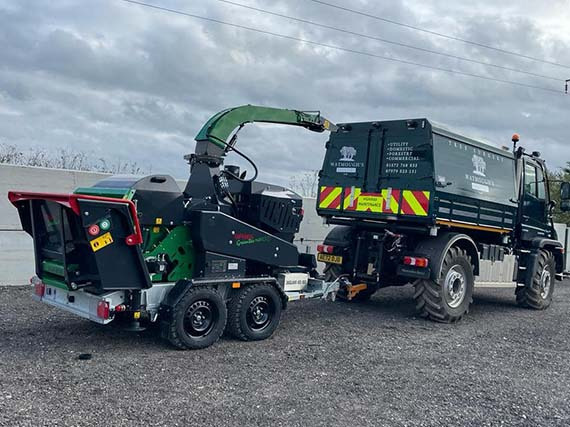 UFKES Greentec Jaguar 40-80 - Medienos smulkintuvas: foto 3 UFKES Greentec Jaguar 40-80 - Medienos smulkintuvas: foto 3