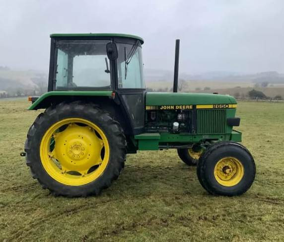 1988 John Deere 2650 2wd tractor - Traktorius: foto 1 1988 John Deere 2650 2wd tractor - Traktorius: foto 1