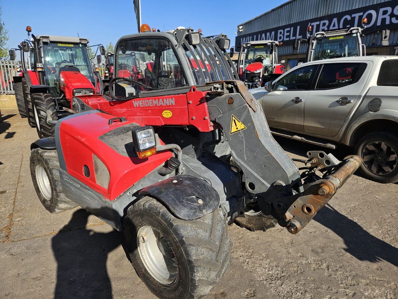 2015 Weidemann 4512, 9000 hours - Teleskopinis krautuvas: foto 1 2015 Weidemann 4512, 9000 hours - Teleskopinis krautuvas: foto 1