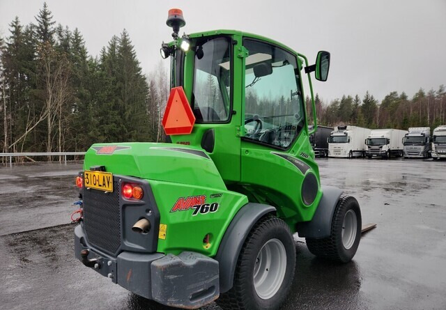 Avant760i - Šarnyrinis krautuvas: foto 5 Avant760i - Šarnyrinis krautuvas: foto 5