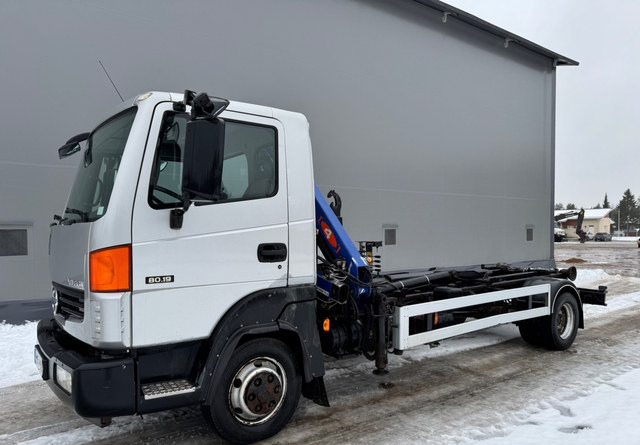 NissanAtleon - Hook-lift sunkvežimis, Sunkvežimis su kranu: foto 1 NissanAtleon - Hook-lift sunkvežimis, Sunkvežimis su kranu: foto 1