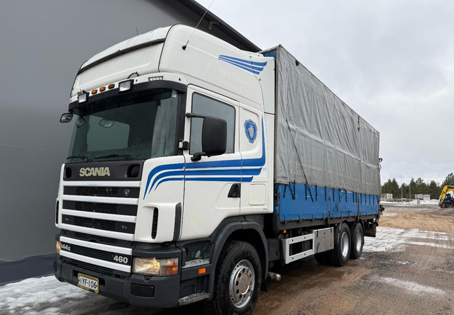 Scania144G 6x2 *Juuri Katsastettu* - Sunkvežimis su kranu: foto 2 Scania144G 6x2 *Juuri Katsastettu* - Sunkvežimis su kranu: foto 2