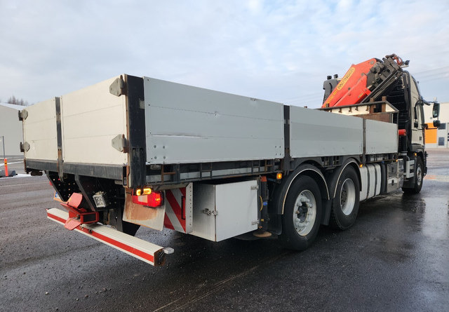 VolvoFMX 6x2 - Platforminis/ Bortinis sunkvežimis, Sunkvežimis su kranu: foto 5 VolvoFMX 6x2 - Platforminis/ Bortinis sunkvežimis, Sunkvežimis su kranu: foto 5