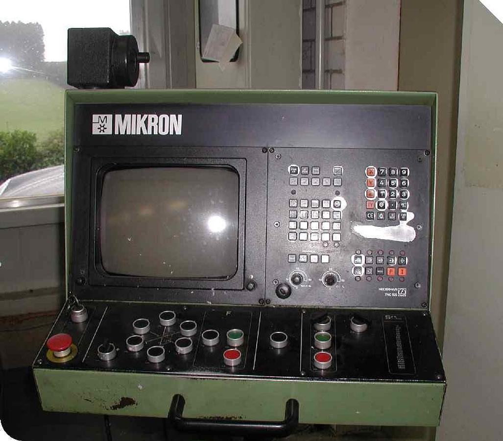 Frezavimo staklės CNC-Fräsmaschine MIKRON: foto 1
