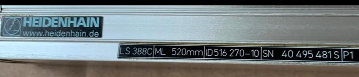 Längenmaßstab HEIDENHAIN - Metalo tekinimo staklės: foto 2 Längenmaßstab HEIDENHAIN - Metalo tekinimo staklės: foto 2