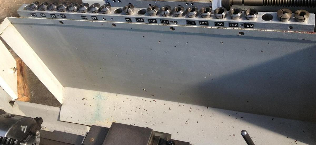 Leit- u. Zugspindeldrehmaschine CORTINI 200 - Metalo tekinimo staklės: foto 4 Leit- u. Zugspindeldrehmaschine CORTINI 200 - Metalo tekinimo staklės: foto 4