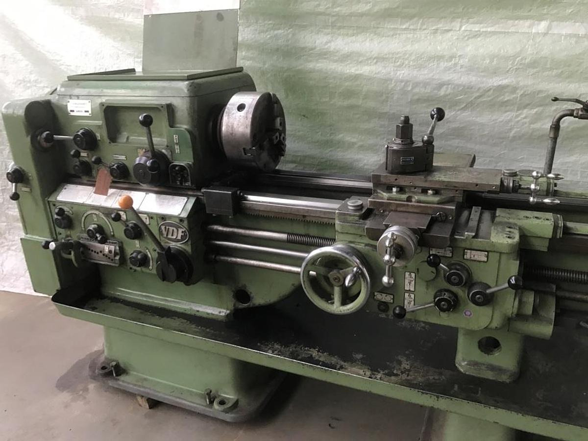 Leit- u. Zugspindeldrehmaschine VDF-HEIDENREICH & HARBECK - Metalo tekinimo staklės: foto 3 Leit- u. Zugspindeldrehmaschine VDF-HEIDENREICH & HARBECK - Metalo tekinimo staklės: foto 3