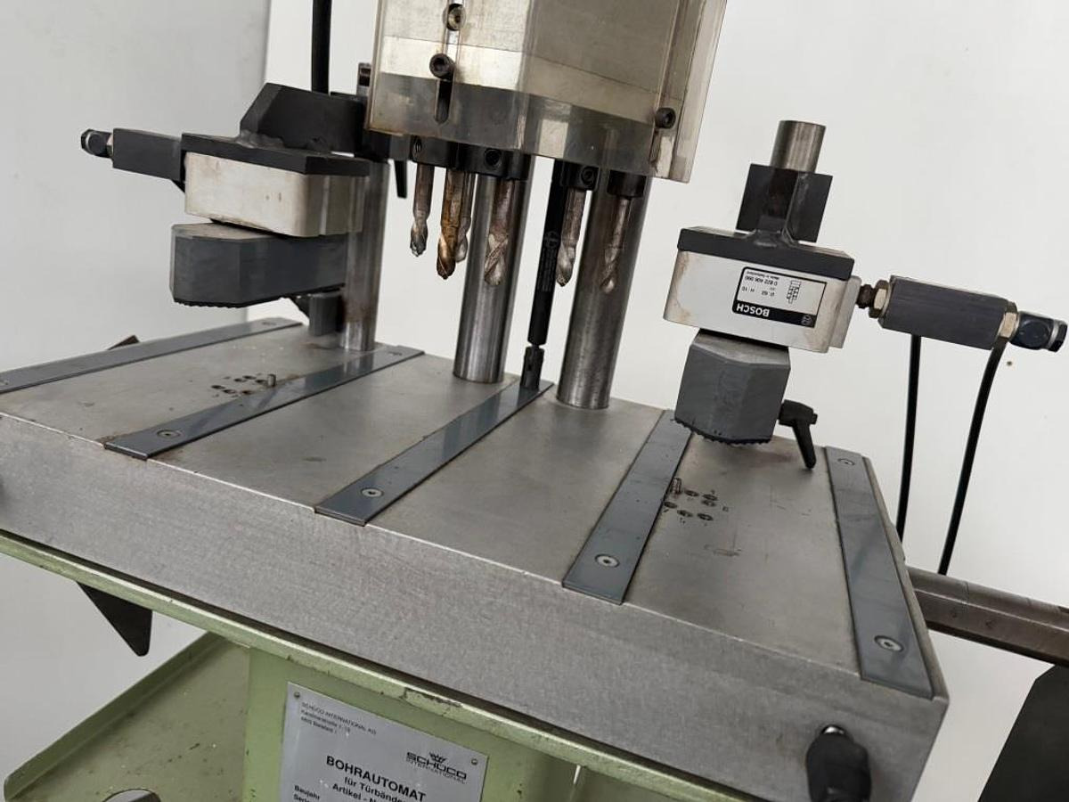 Türbänder-Bohrautomat SCHÜCO - Gręžimo staklės: foto 3 Türbänder-Bohrautomat SCHÜCO - Gręžimo staklės: foto 3