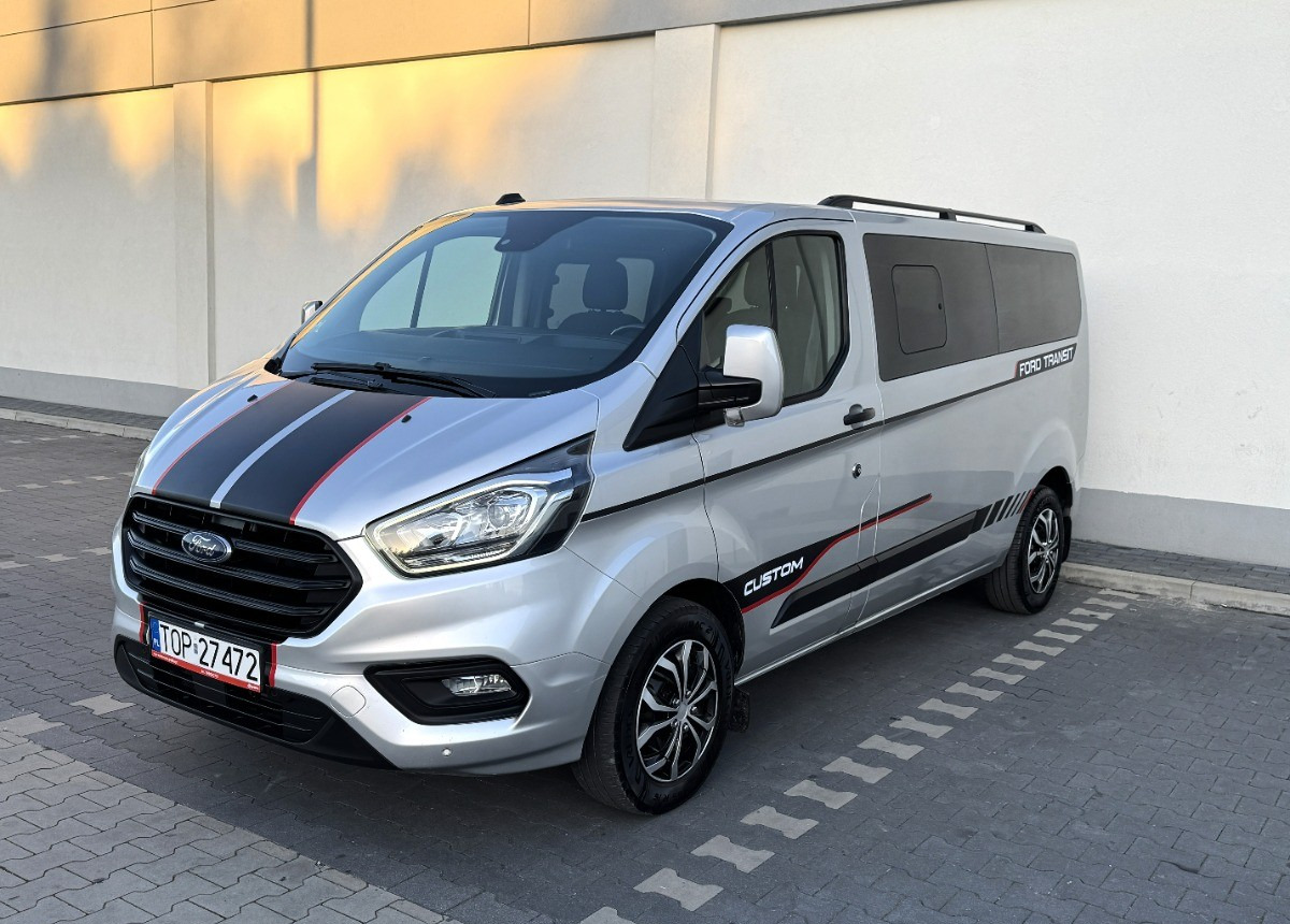 Ford Transit Custom 2.0 170KM Rok 2021 8 osobowy FV23 Salon PL Zadbany Super STAN - Komercinis automobilis su dviguba kabina: foto 1 Ford Transit Custom 2.0 170KM Rok 2021 8 osobowy FV23 Salon PL Zadbany Super STAN - Komercinis automobilis su dviguba kabina: foto 1