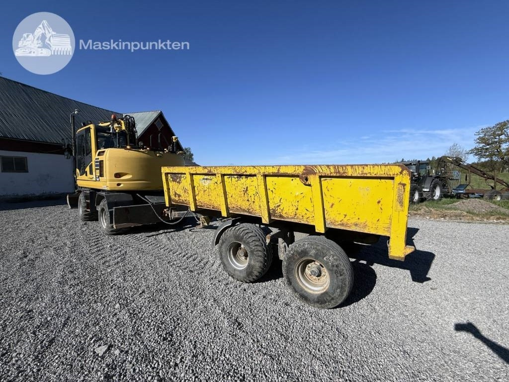 Komatsu PW 148-10 - Ratinis ekskavatorius: foto 5 Komatsu PW 148-10 - Ratinis ekskavatorius: foto 5
