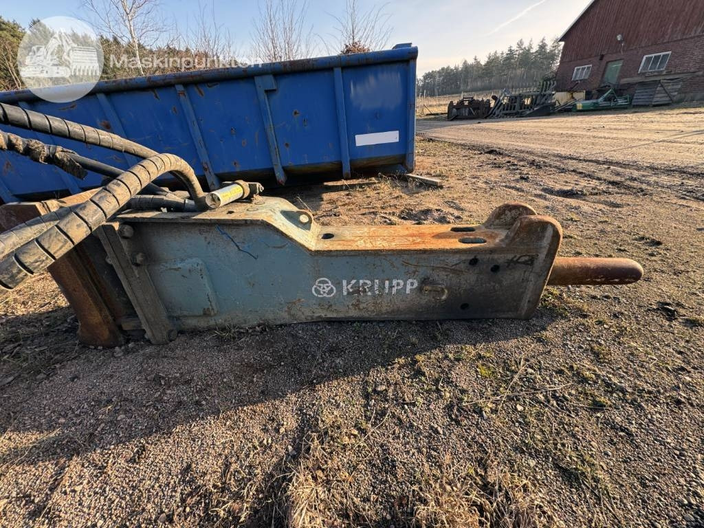 Krupp HM 1000 Hydraulhammare - Hidraulinis kūjis - Statybinė technika: foto 1 Krupp HM 1000 Hydraulhammare - Hidraulinis kūjis - Statybinė technika: foto 1