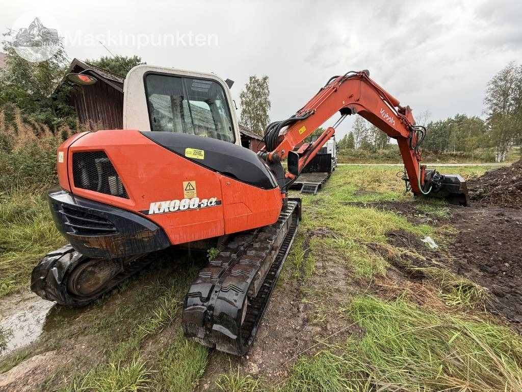 Kubota KX 080-3 A - Mini ekskavatorius: foto 4 Kubota KX 080-3 A - Mini ekskavatorius: foto 4