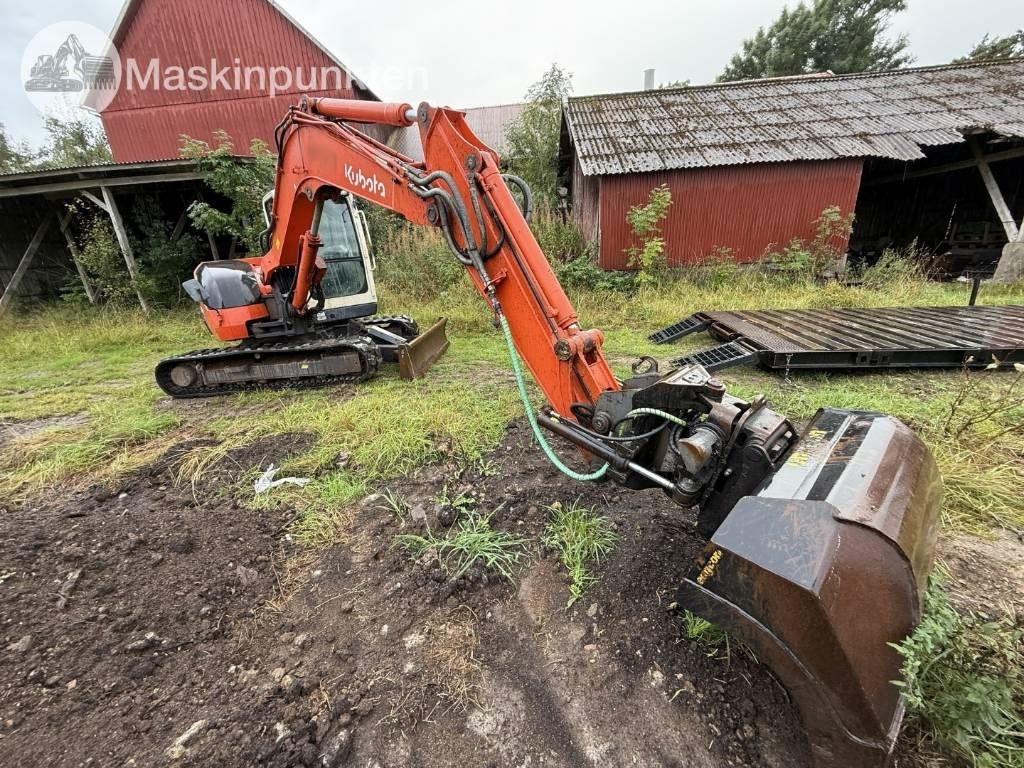 Kubota KX 080-3 A - Mini ekskavatorius: foto 3 Kubota KX 080-3 A - Mini ekskavatorius: foto 3