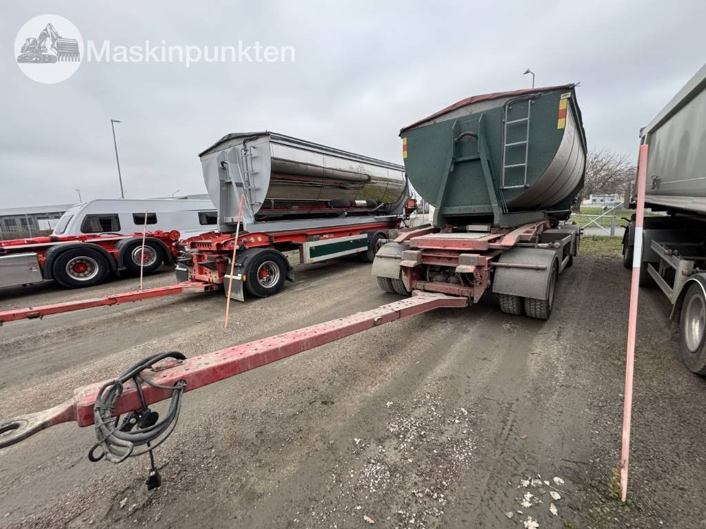 Roadex LVS 29 med tipp - Kablio/ Skip loader priekaba: foto 1 Roadex LVS 29 med tipp - Kablio/ Skip loader priekaba: foto 1