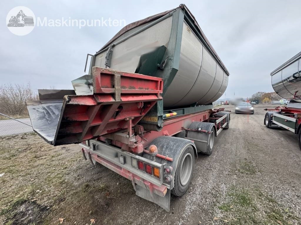 Roadex LVS 29 med tipp - Kablio/ Skip loader priekaba: foto 4 Roadex LVS 29 med tipp - Kablio/ Skip loader priekaba: foto 4