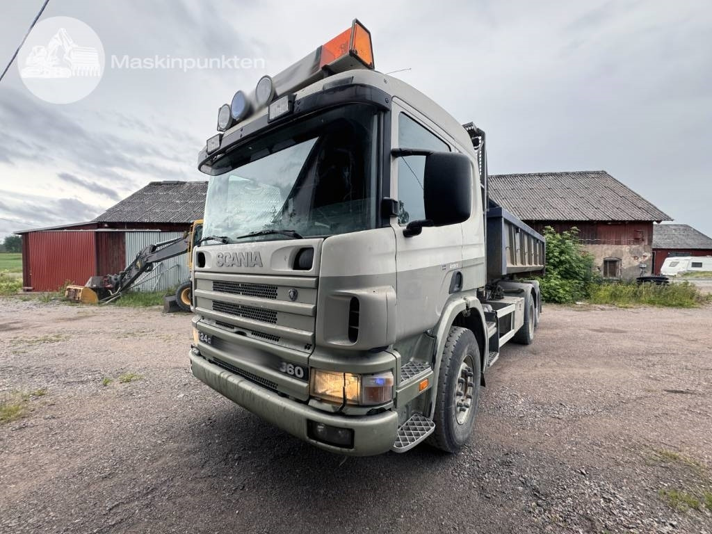 Scania P 124-360 - Hook-lift sunkvežimis: foto 1 Scania P 124-360 - Hook-lift sunkvežimis: foto 1