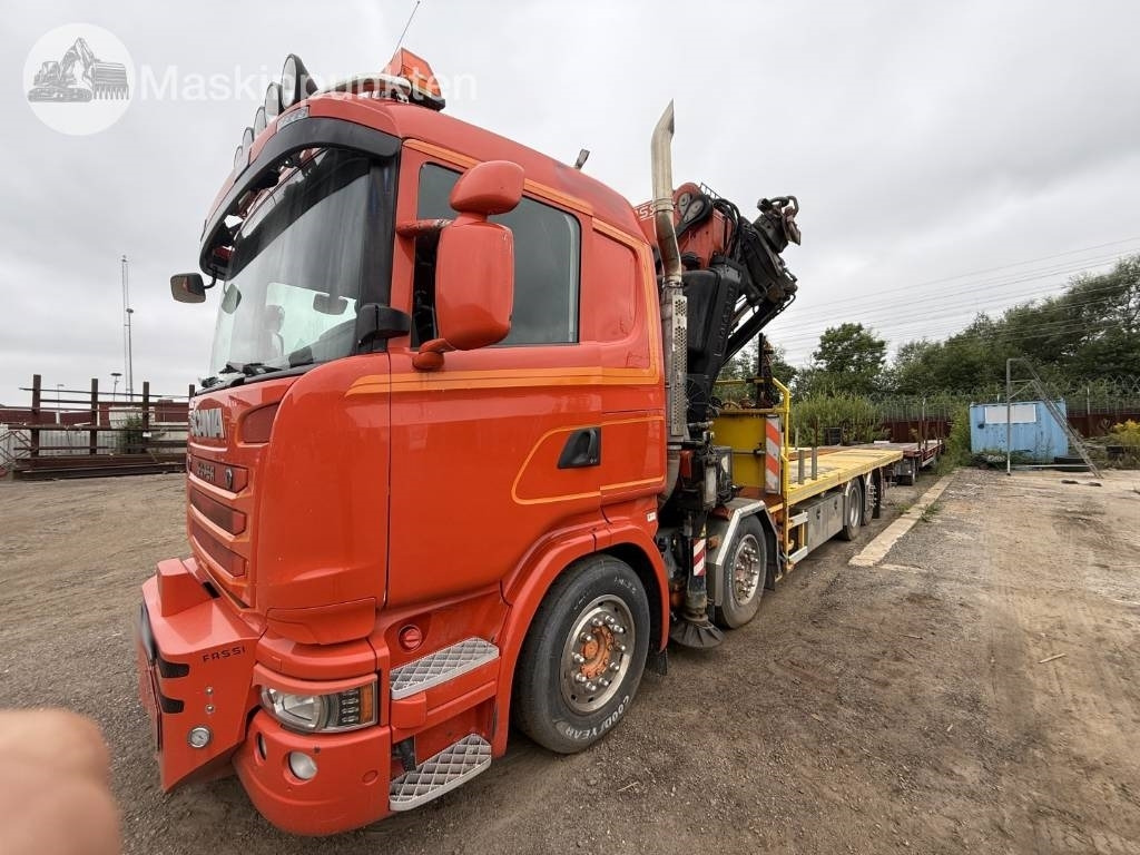Scania R 450 EKIPAGE FASSI F950 - Sunkvežimis su kranu: foto 1 Scania R 450 EKIPAGE FASSI F950 - Sunkvežimis su kranu: foto 1