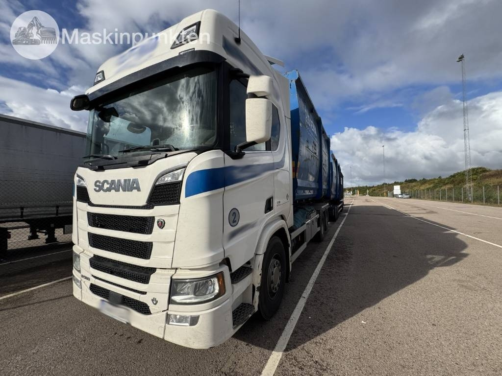 Scania R 580 EKIPAGE - Hook-lift sunkvežimis: foto 1 Scania R 580 EKIPAGE - Hook-lift sunkvežimis: foto 1