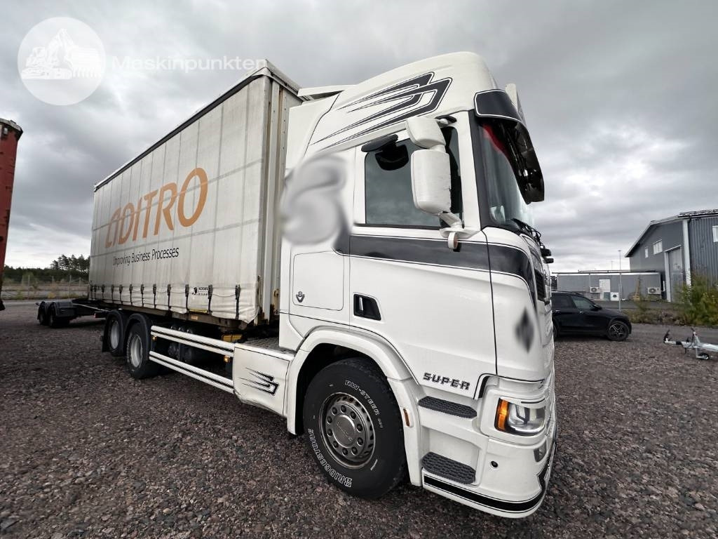 Scania R 580 - Konteineris-vežimus/ Sukeisti kūną sunkvežimis: foto 3 Scania R 580 - Konteineris-vežimus/ Sukeisti kūną sunkvežimis: foto 3