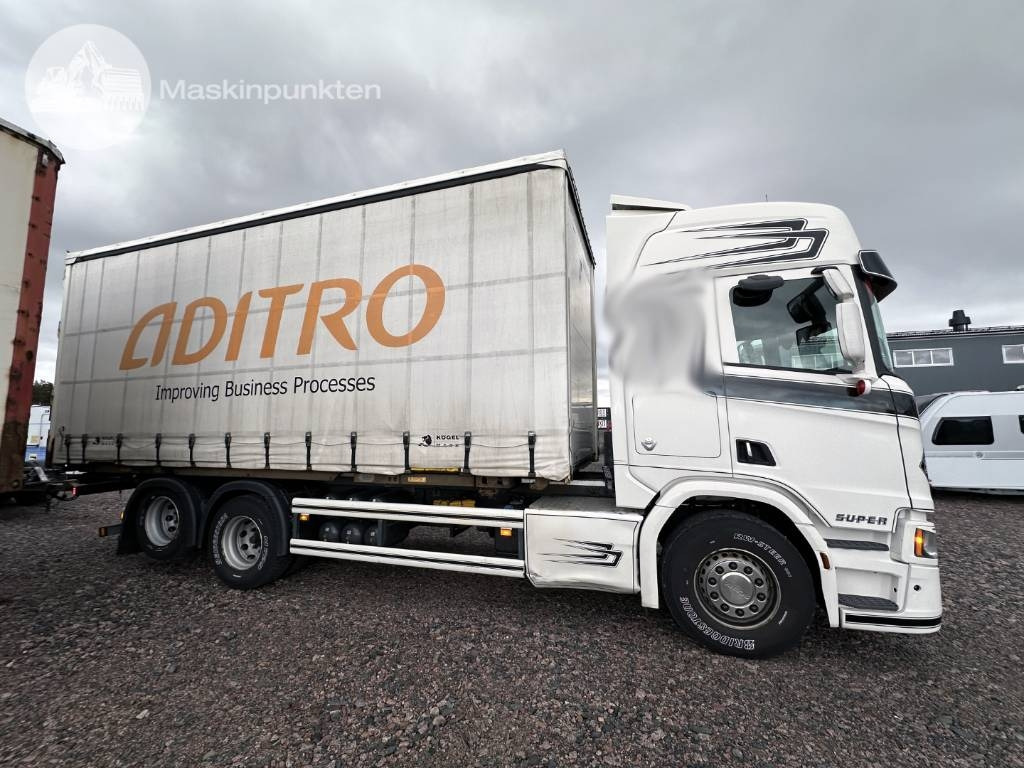 Scania R 580 - Konteineris-vežimus/ Sukeisti kūną sunkvežimis: foto 1 Scania R 580 - Konteineris-vežimus/ Sukeisti kūną sunkvežimis: foto 1