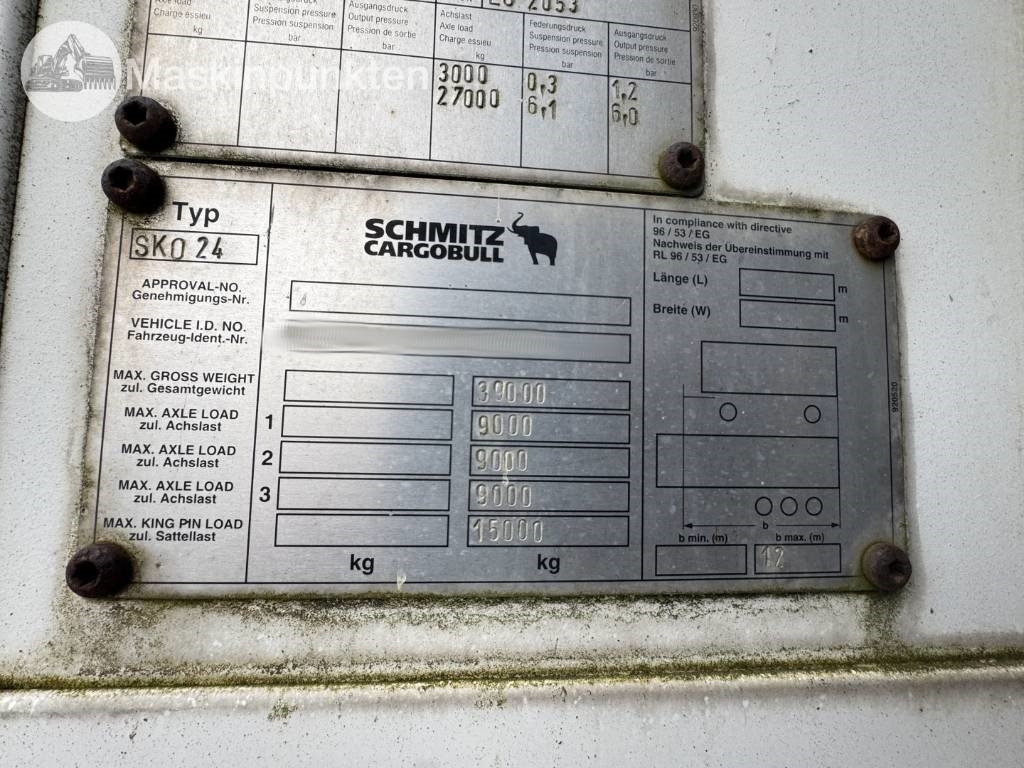 Schmitz SKO 24 - Refrižeratorius puspriekabė: foto 5 Schmitz SKO 24 - Refrižeratorius puspriekabė: foto 5