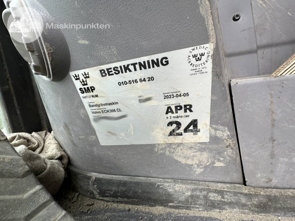 Vikšrinis ekskavatorius Volvo ECR 305 C L: foto 12