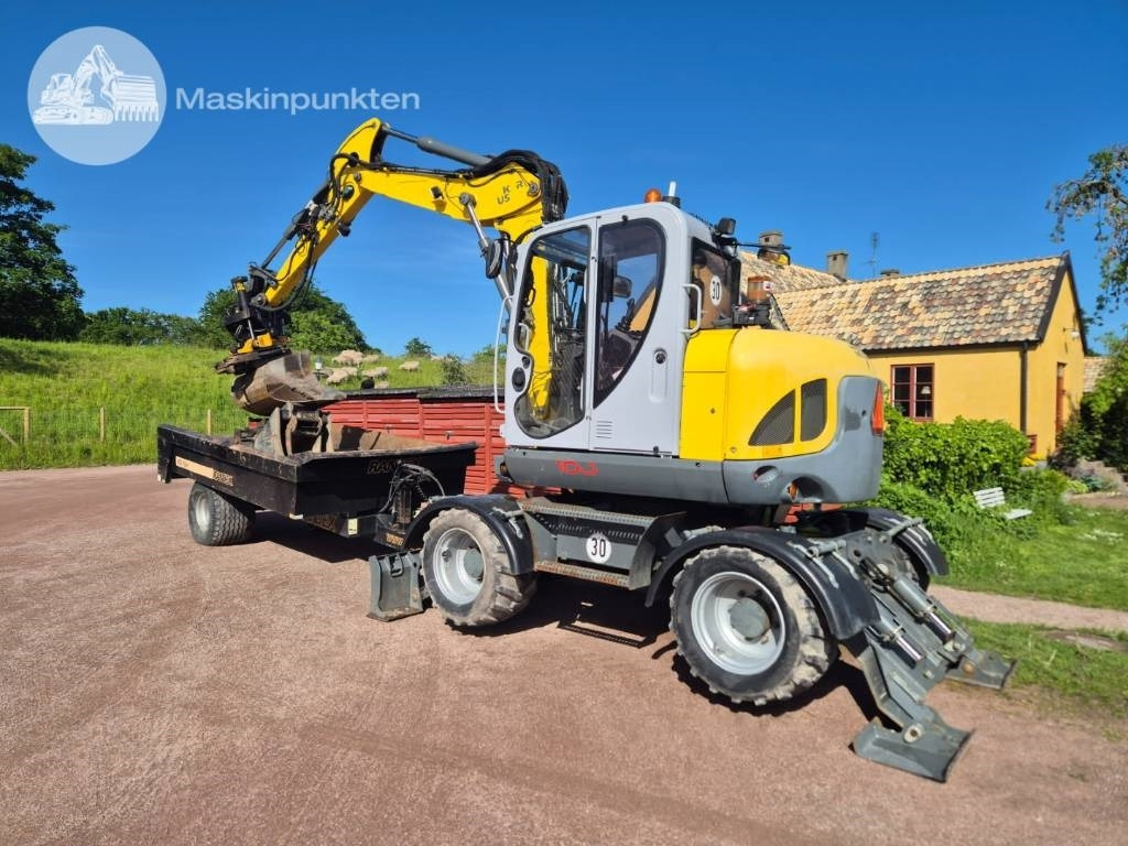 Wacker Neuson EW 100 med vagn - Ratinis ekskavatorius: foto 2 Wacker Neuson EW 100 med vagn - Ratinis ekskavatorius: foto 2