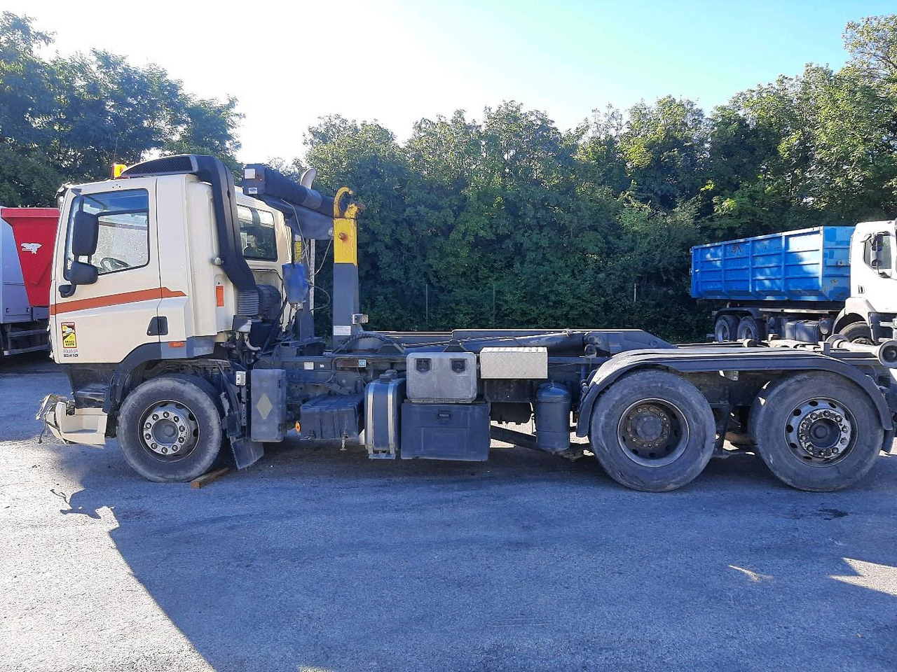 Hook-lift sunkvežimis DAF CF85 FAR 85.410 POLYBENNE 6X2: foto 8
