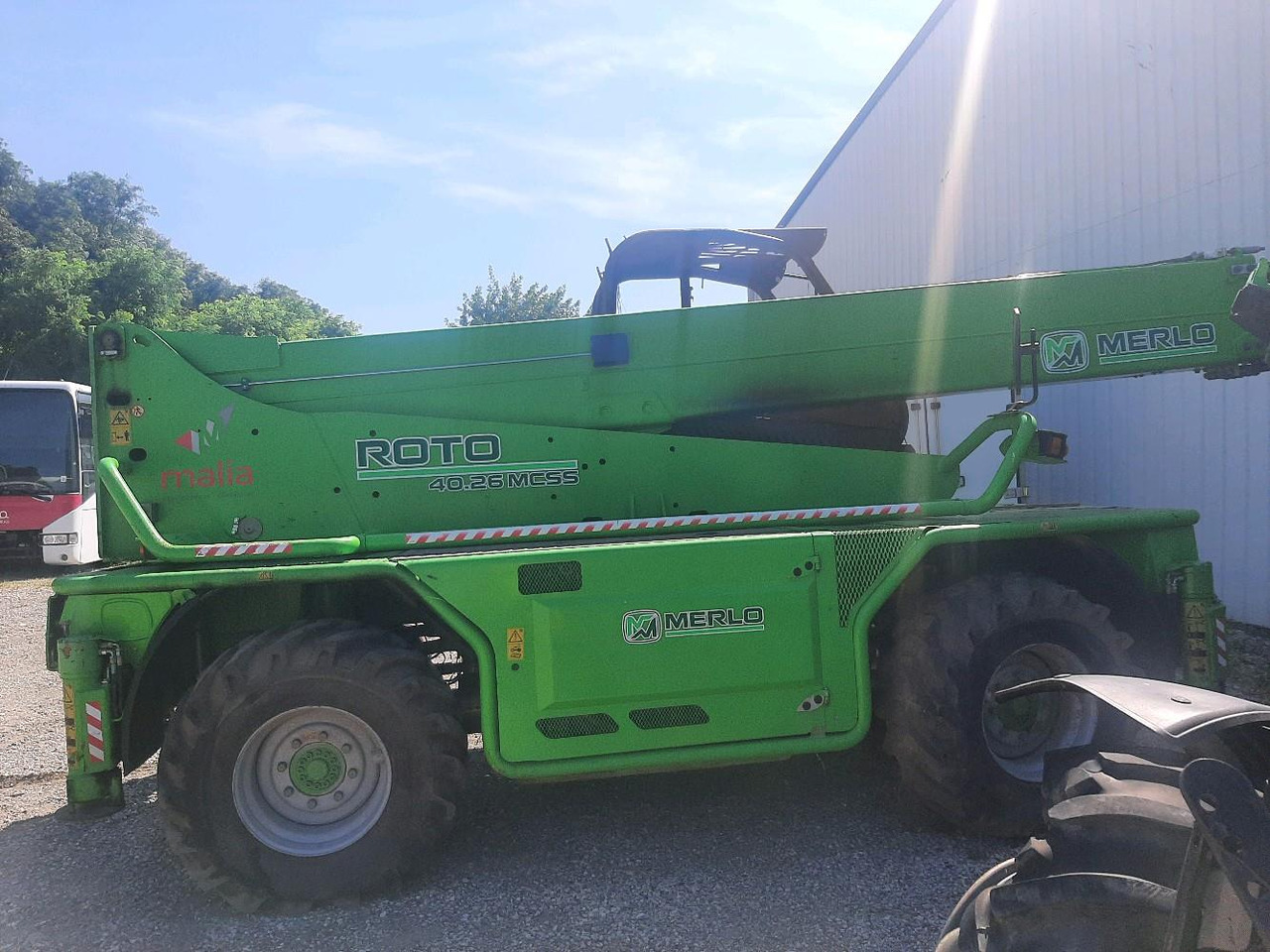 MERLO CHARGEUR TELES ROTO 40.26 MCSS - Teleskopinis krautuvas: foto 3 MERLO CHARGEUR TELES ROTO 40.26 MCSS - Teleskopinis krautuvas: foto 3