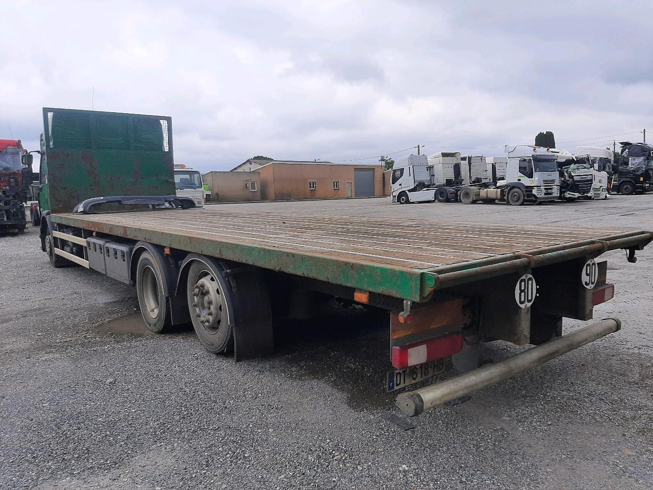 Platforminis/ Bortinis sunkvežimis RENAULT D WIDE PLATEAU: foto 8