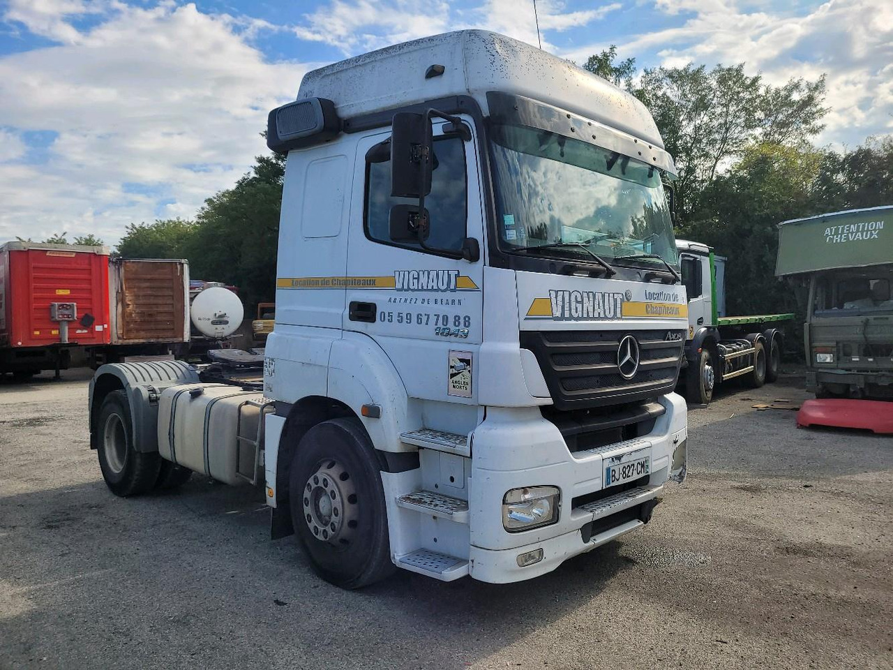MERCEDES AXOR 1843 - Vilkikas: foto 1 MERCEDES AXOR 1843 - Vilkikas: foto 1