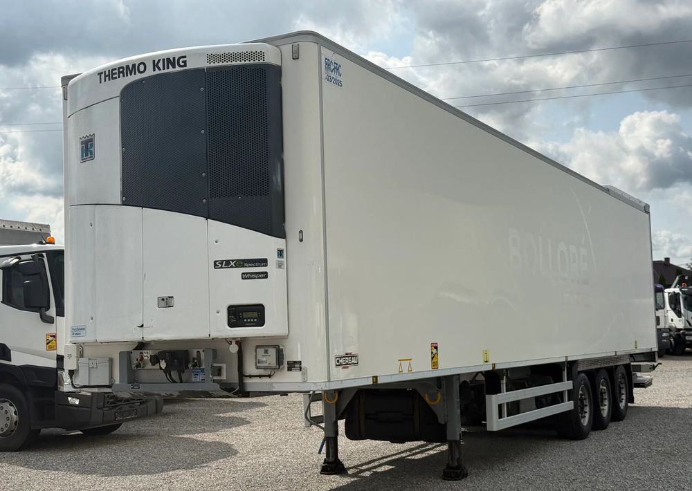Chereau THERMO KING SLXe DIESEL/ELEKTRYK OSIE SAF - Refrižeratorius puspriekabė: foto 1 Chereau THERMO KING SLXe DIESEL/ELEKTRYK OSIE SAF - Refrižeratorius puspriekabė: foto 1