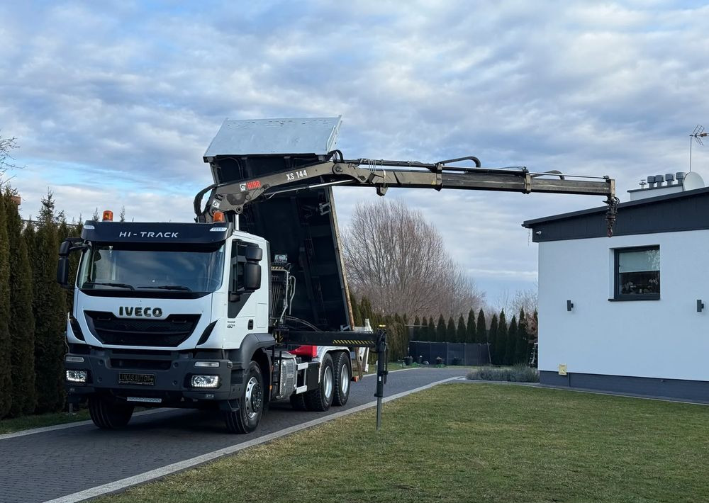 Iveco TRAKKER 450 6X4 PODWÓJNA HYDRO-BURTA HIAB 104 - Savivartis sunkvežimis: foto 1 Iveco TRAKKER 450 6X4 PODWÓJNA HYDRO-BURTA HIAB 104 - Savivartis sunkvežimis: foto 1