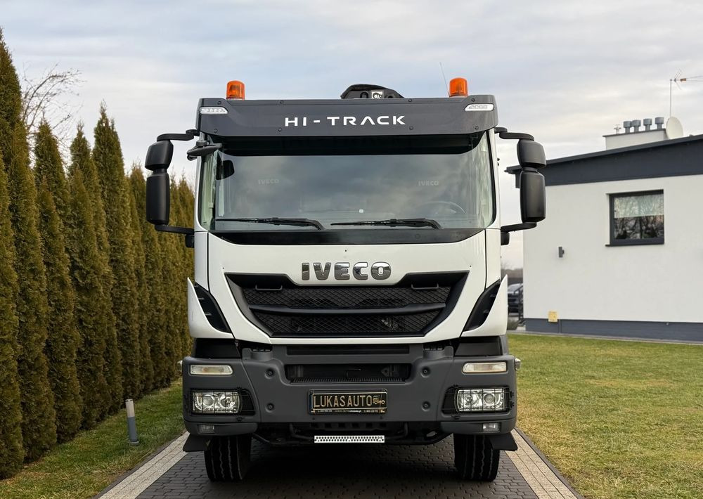 Iveco TRAKKER 450 6X4 PODWÓJNA HYDRO-BURTA HIAB 104 - Savivartis sunkvežimis, Sunkvežimis su kranu: foto 4 Iveco TRAKKER 450 6X4 PODWÓJNA HYDRO-BURTA HIAB 104 - Savivartis sunkvežimis, Sunkvežimis su kranu: foto 4