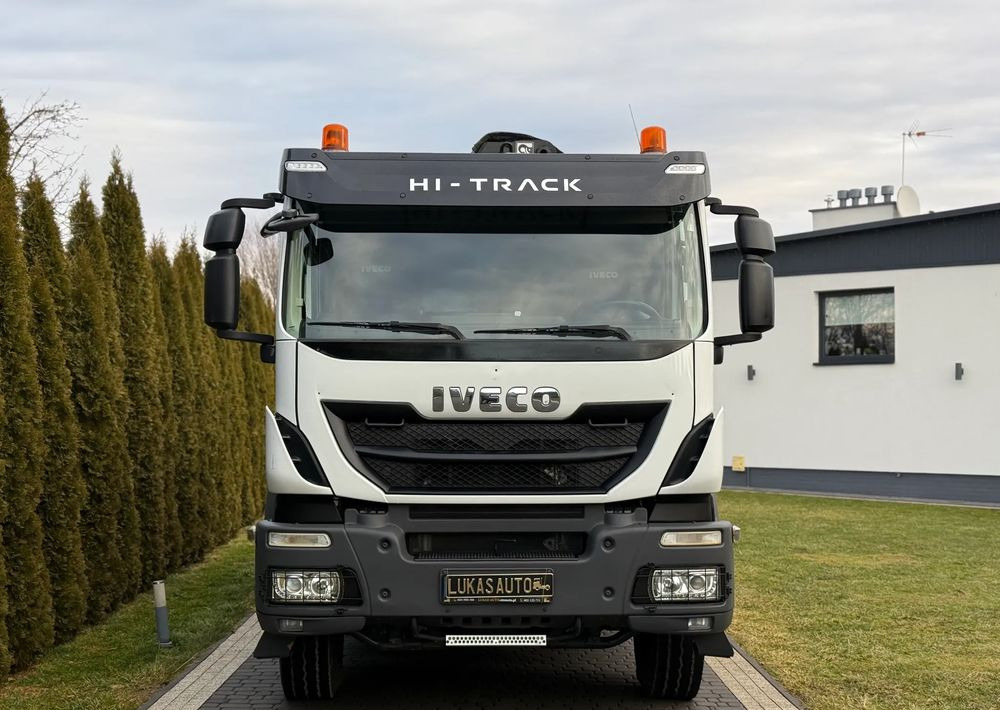 Iveco TRAKKER 450 6X4 PODWÓJNA HYDRO-BURTA HIAB 104 - Savivartis sunkvežimis, Sunkvežimis su kranu: foto 3 Iveco TRAKKER 450 6X4 PODWÓJNA HYDRO-BURTA HIAB 104 - Savivartis sunkvežimis, Sunkvežimis su kranu: foto 3