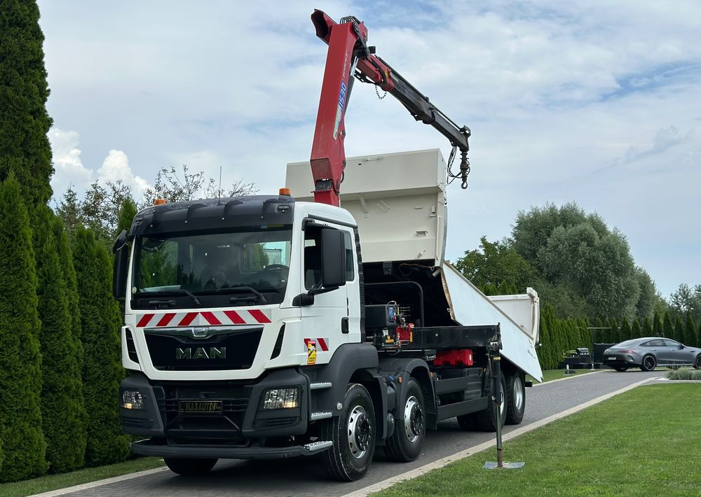 MAN TGS 440 / 8x4 / HMF 1530 / HYDROBURTA - Savivartis sunkvežimis: foto 1 MAN TGS 440 / 8x4 / HMF 1530 / HYDROBURTA - Savivartis sunkvežimis: foto 1