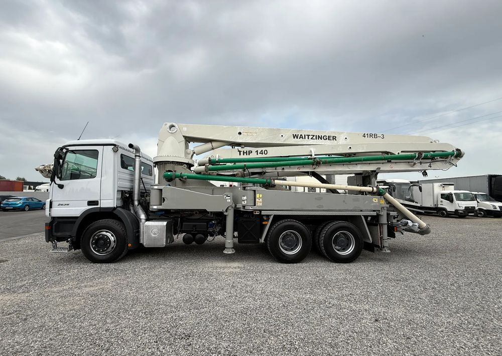 Mercedes-Benz ACTROS 2636 6X4 36 M WAITZINGER - Betono siurblys: foto 4 Mercedes-Benz ACTROS 2636 6X4 36 M WAITZINGER - Betono siurblys: foto 4