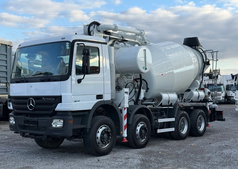 Mercedes-Benz ACTROS 3241 8X4 CIFA24 7m3 - Betonvežis su siurbliu: foto 1 Mercedes-Benz ACTROS 3241 8X4 CIFA24 7m3 - Betonvežis su siurbliu: foto 1